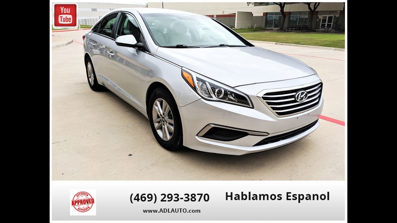 P1514 2017 Hyundai Sonata at ADL Auto Sales in Lewisville, TX YouTube