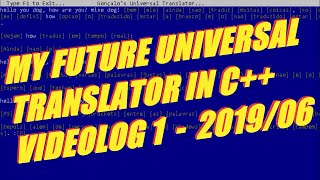 My Universal Translator - VideoLog 1 (Development Logs - 2019-06-05) screenshot 5