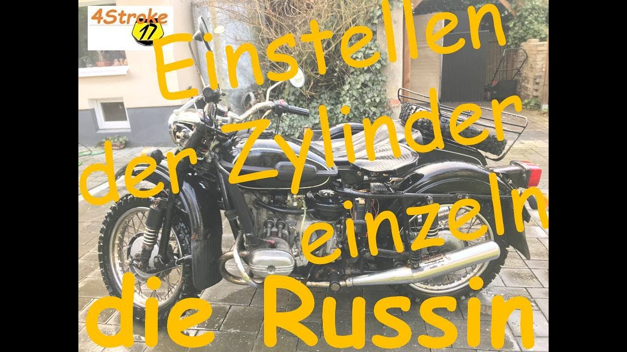 die Russin Einstellen der Zylinder einzeln