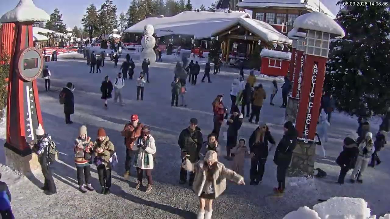 Finland - Santa Claus Village Timelapse 8.3.2026