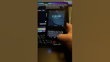 BlackBerry BB10 successor!? Modern #QT based UI  #Hackberry PI #blackberry #linux #Marathon-Shell