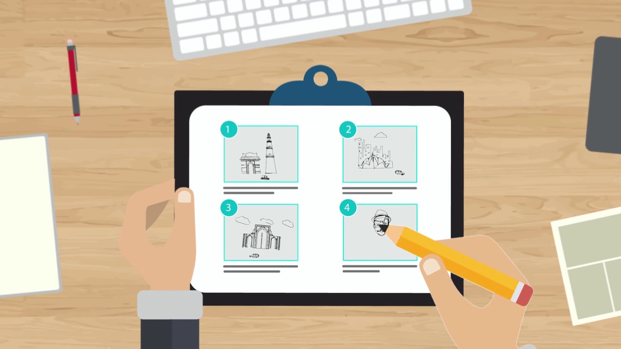 Motion Graphics - Workflow of Explainer Video - YouTube