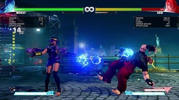 STREET FIGHTER V typical Menat  confirm