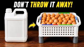 Don’t Throw Away Plastic Containers! Brilliant Recycling Ideas That Help You Save Money