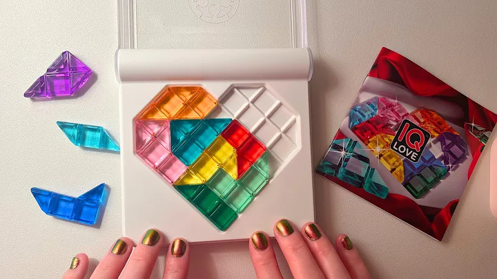 ASMR Clicky Female Whisper Puzzle | IQ Love Heart Puzzle