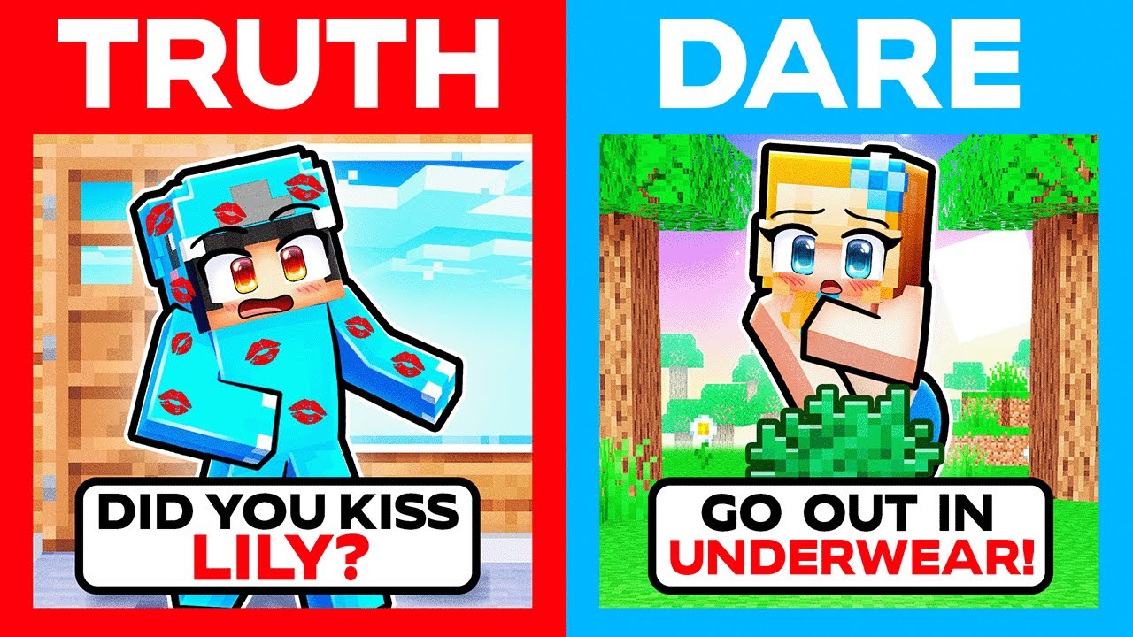 Minecraft but it's TRUTH, DARE, or DIE!