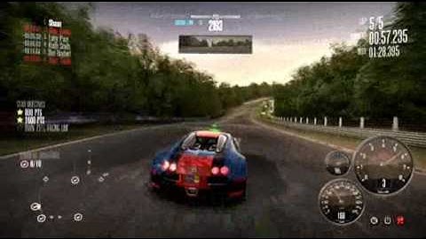 NFS Shift Final RACE Video Highest Setting Possible