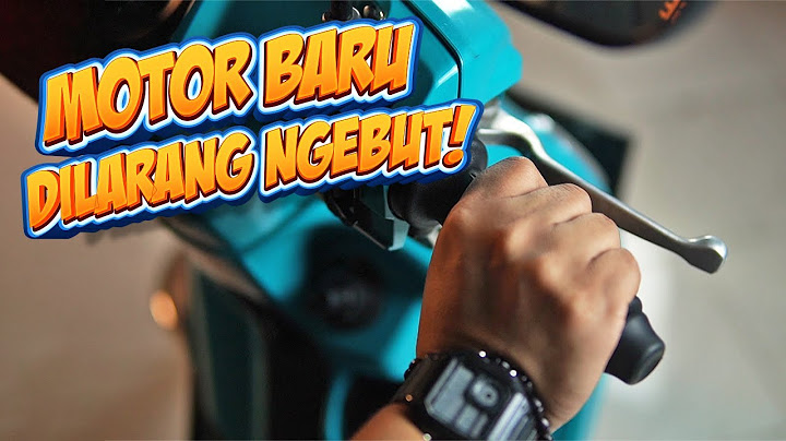 Seberapa Perlu Inreyen Motor Baru. Ritual Wajib?