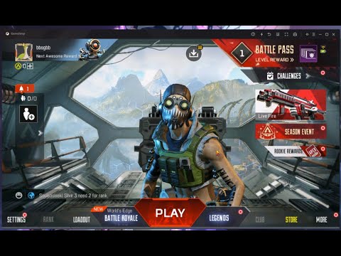 Apex Legends Mobile Emulator Gameplay Demo - Gameloop 120FPS setting