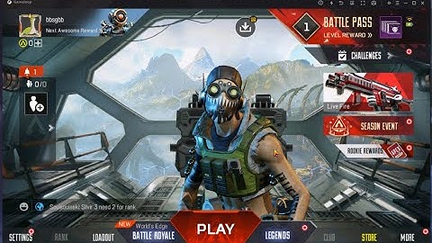 Apex Legends Mobile Emulator Gameplay Demo - Gameloop 120FPS setting