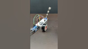 Arduino Based Project #tollgate #arduinoprojects #arduino #ultrasonicsensor #automaticdoor #robot