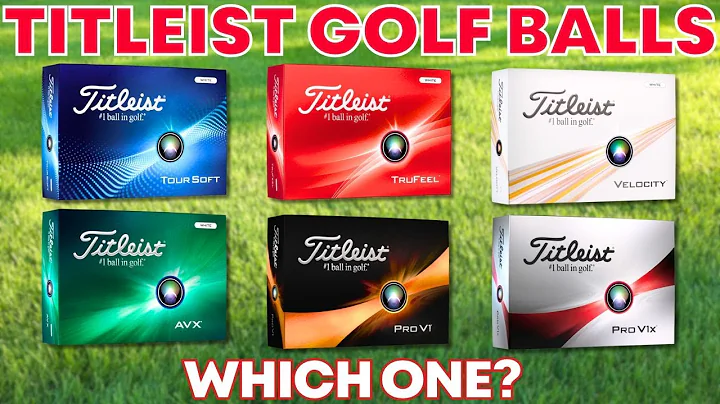 Titleist Golf Ball Range - Which One Should I Use?