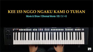 Kitab Ende-Enden (KEE) GBKP 153 Nggo Ngaku Kami O Tuhan - Kibordis KEE