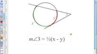 Angles formed in Circles Pt 2