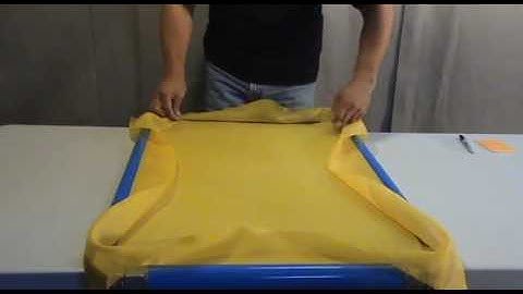 Insert Mesh for M3 Frames - Quick Video