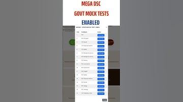 DSC MOCK TESTS ENABLED #mocktests #dscmocktests #apdsc #megadsc #dsc2025 #shorts #trending