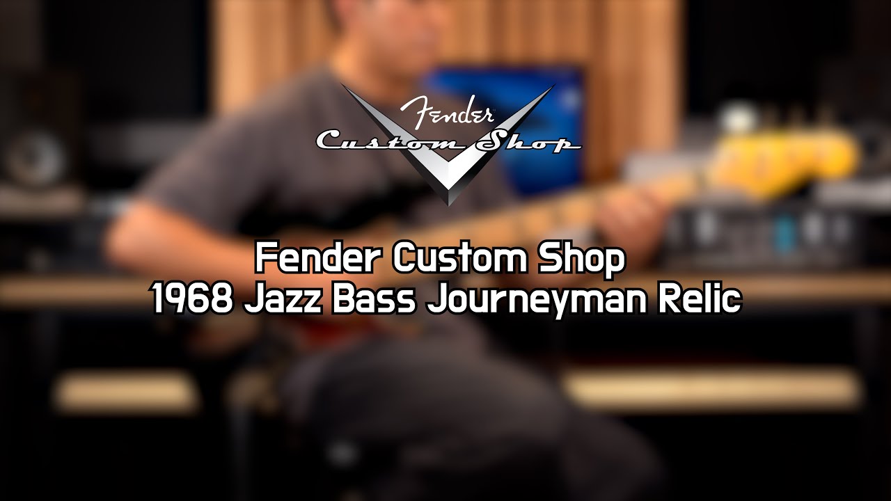 Fender Custom Shop 1968 Jazz Bass Journeyman Relic Demo