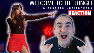 Alexandra Căpitănescu - Welcome To The Jungle | The Voice of Romania 2023 ║ Réaction Française !