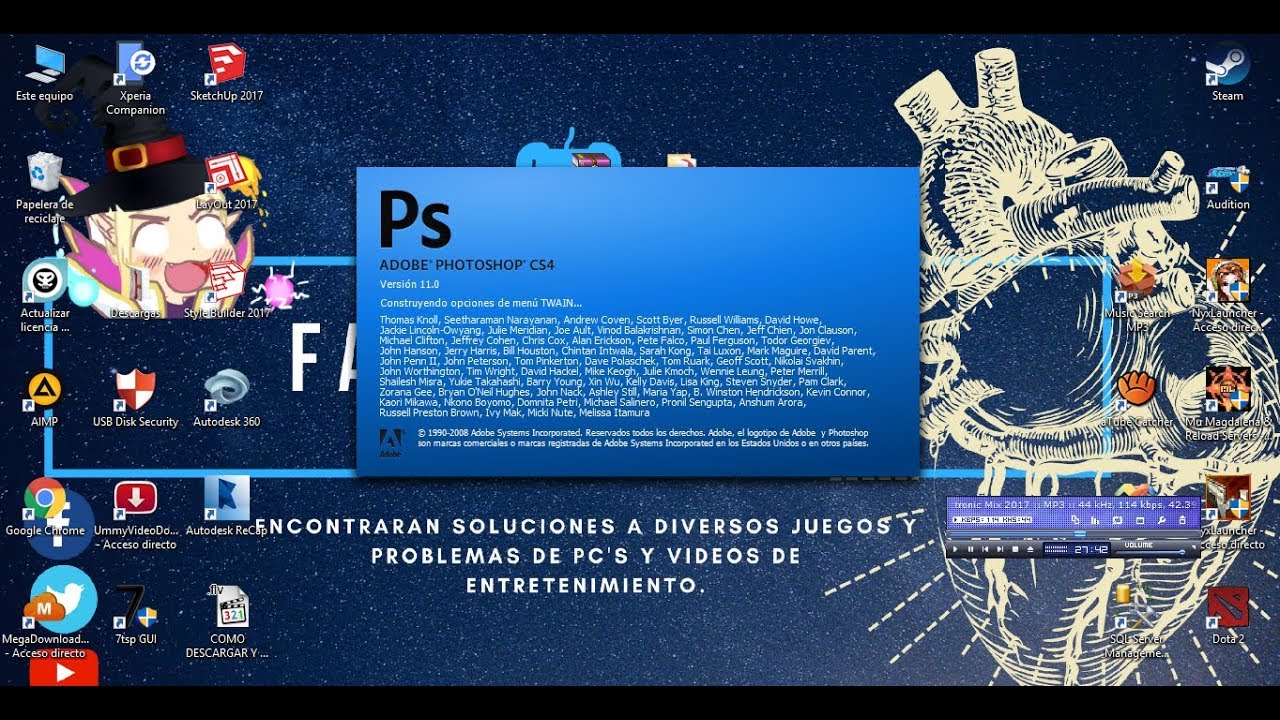 COMO DESCARGAR CS4 PORTABLE GRATIS YouTube