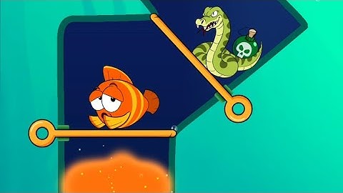 Fish Rescue Pull The Pin/ Pull Pin Save The Fish - Fishdom Game