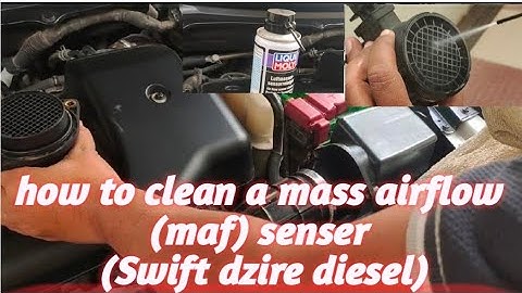 how to clean a mass airflow (maf) senser (Swift dzire diesel)#mafairflowsensor #car #auto.tech77