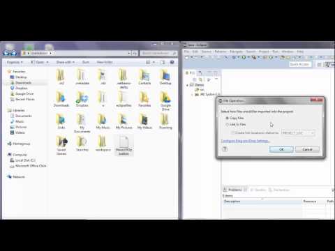 Import Java Files in Eclipse Tutorial