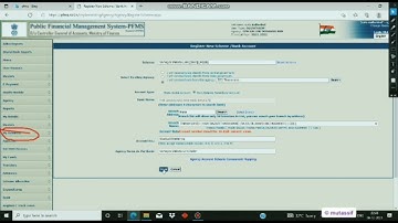 the steps for mapping the agency with SNA on pfms