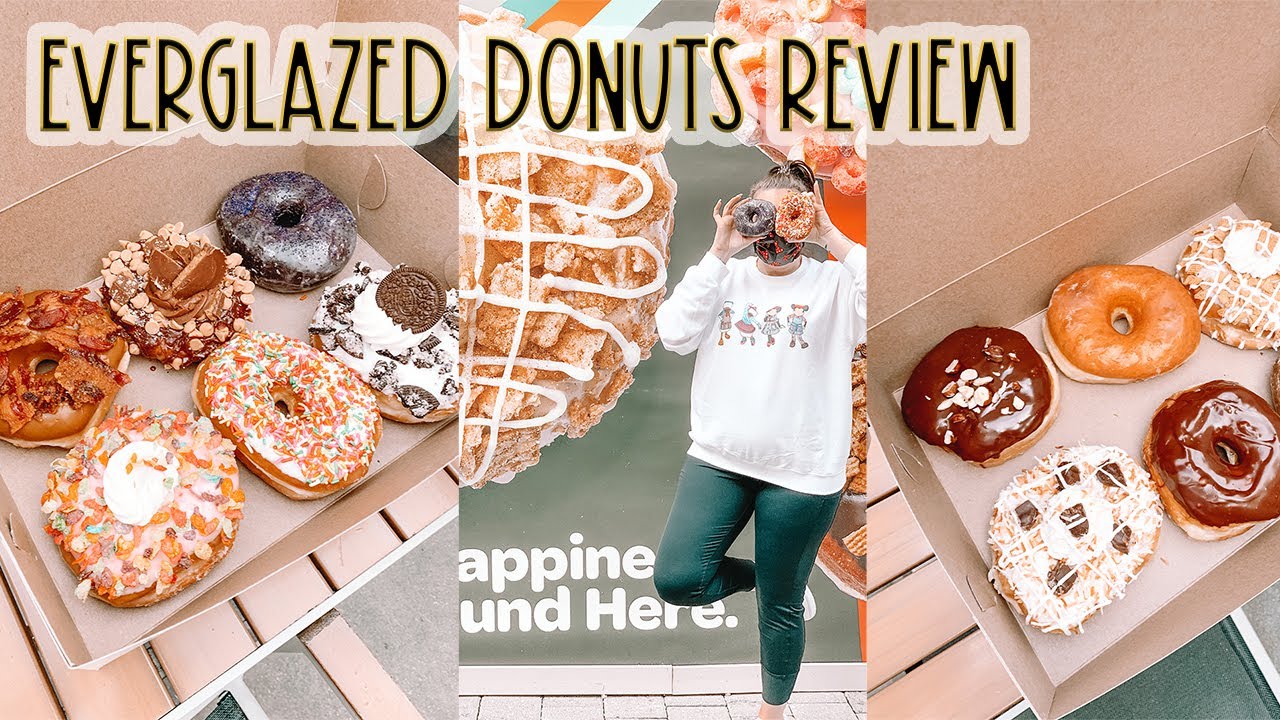 Everglazed NOW OPEN in Disney Springs! Our donut review...