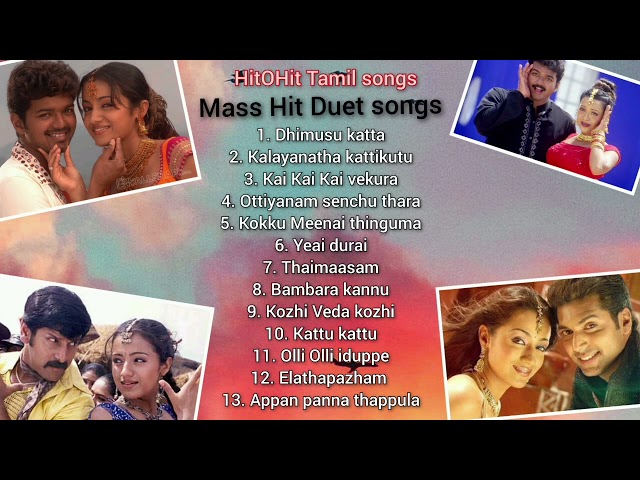 Mass Hit Tamil Duet Songs...( Part-1 ) class=