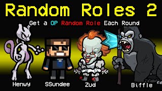 NEW Among Us RANDOM ROLES 2?! (Town of Us Mod)