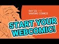 5 Tips for Starting Your Webcomic - 100 Days of Making Comics - Day 23