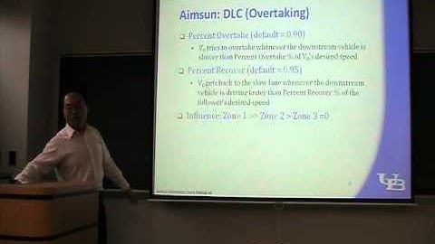 (2/4) Lecture 14: Lane Changing (Traffic Simulation Class by Shan Huang)