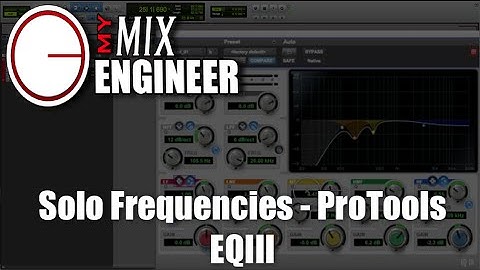 Solo Frequencies - Protools EQIII