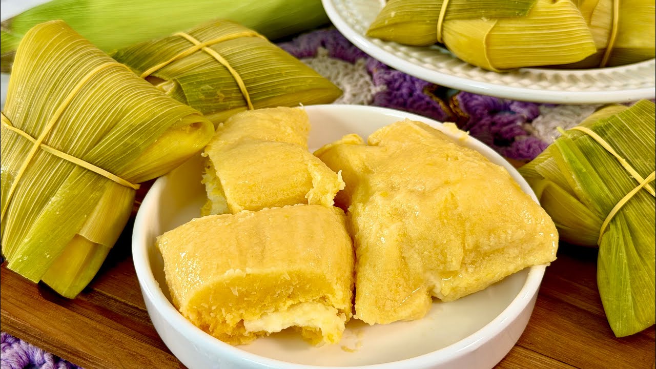Chega de passar vontade de comer aquela pamonha deliciosa! Receita fácil e rápida