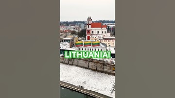🇱🇹 LITHUANIA! #shorts #lithuania #travel #history #europe #country