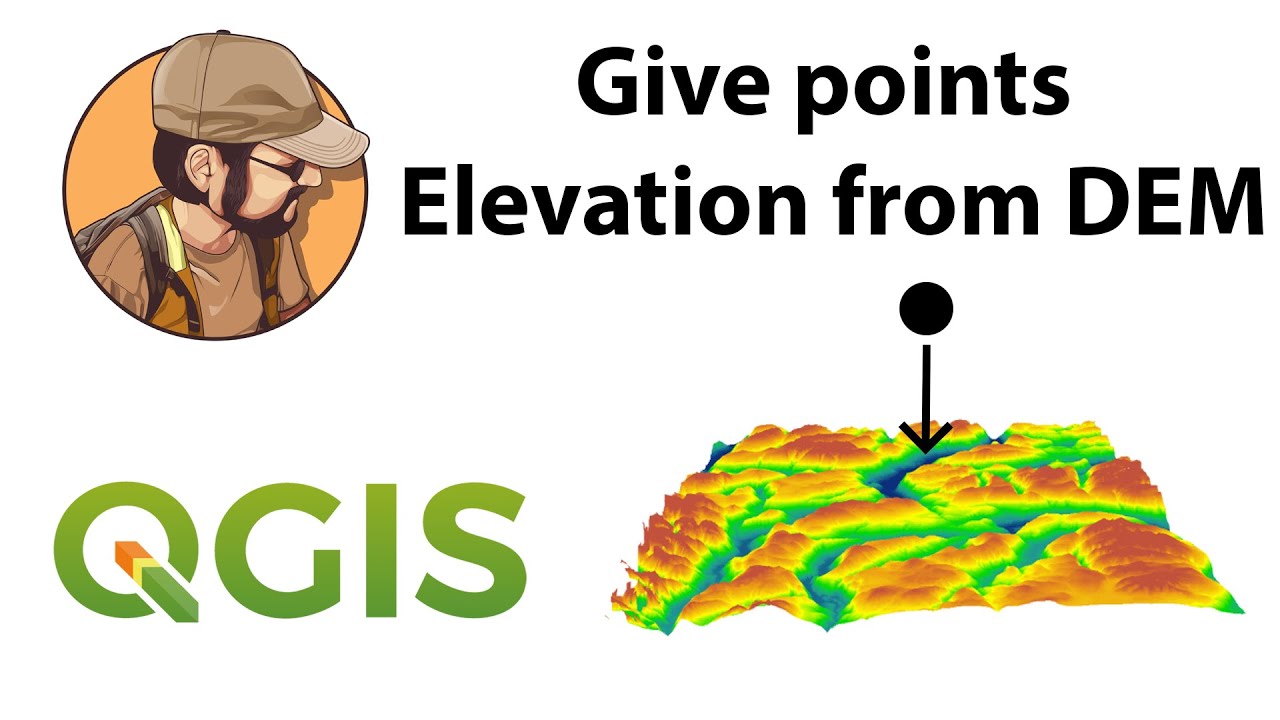 Assign elevations from a DEM automatically in Qgis ( Drape points)