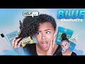 Slicking My Hair With Blue Products PT 2| DRACODEZ