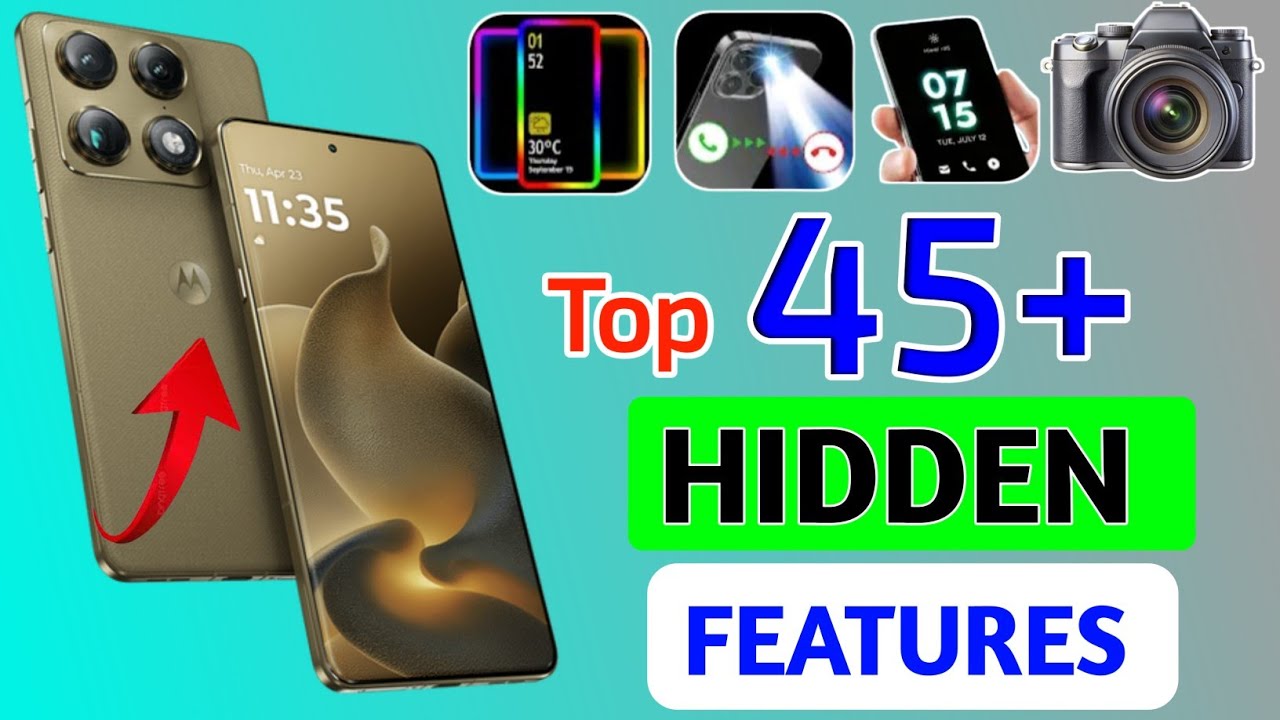 Motorola Signature 😱 | Top 45+ Hidden Features | Aise Features Jo Koi Nahi Batata