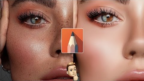 Face Smooth Editing || Face Smooth Editing Secret 🔥|| Skin Smoothing Tutorial in Autodesk Sketchbook
