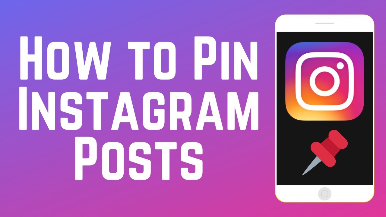 How to Pin (and Unpin) Posts on Instagram - YouTube