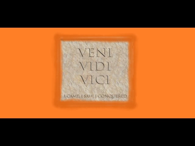 How to Pronounce Veni Vidi Vici (Modern American Pronunciation) 