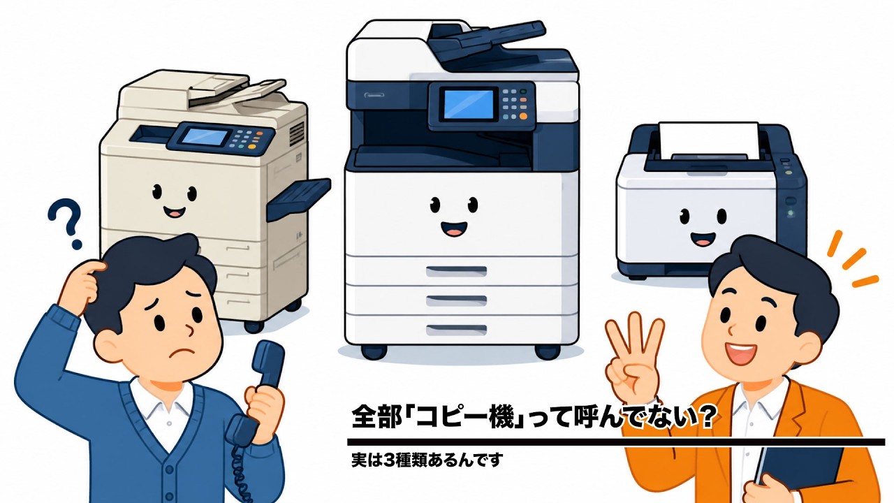 2026最新決定版】コピー機・複合機・プリンターの違いを徹底比較