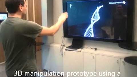 Kinect 3D manipulation