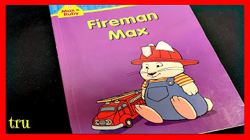 MAX & RUBY "FIREMAN MAX" - Read Aloud - Storybook for kids, children