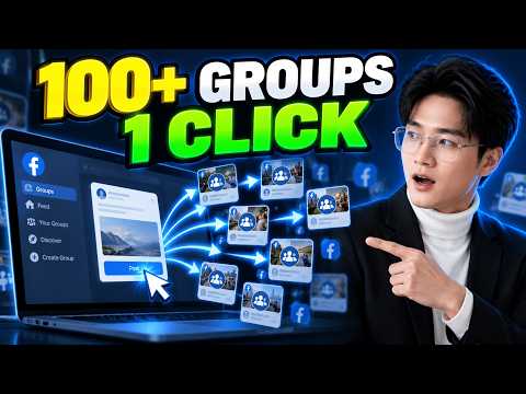How to Auto Post to Facebook Groups in 2026 (100+ Groups Automatically)