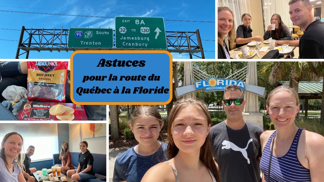 Astuces pour la route du Québec à la Floride - Vlog Disney en français - Bella Isabella WDW