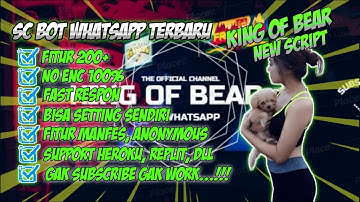 🔴New Script Bot Wa Terbaru 2 Oktober 2022 Full Scraper & All Fitur Work...!!! 🗿