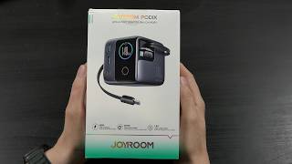 JOYROOM 5-in-1 Charging Station 140W 5-Port Desktop Charger with Dual Retractable 100W Cables