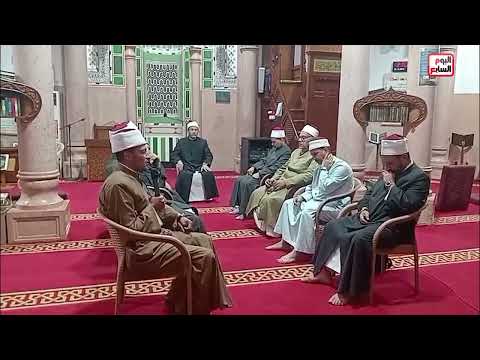 ختام السرد القرآني وجلسة للصلاة على النبي بمسجد الملك فى كفر الشيخ