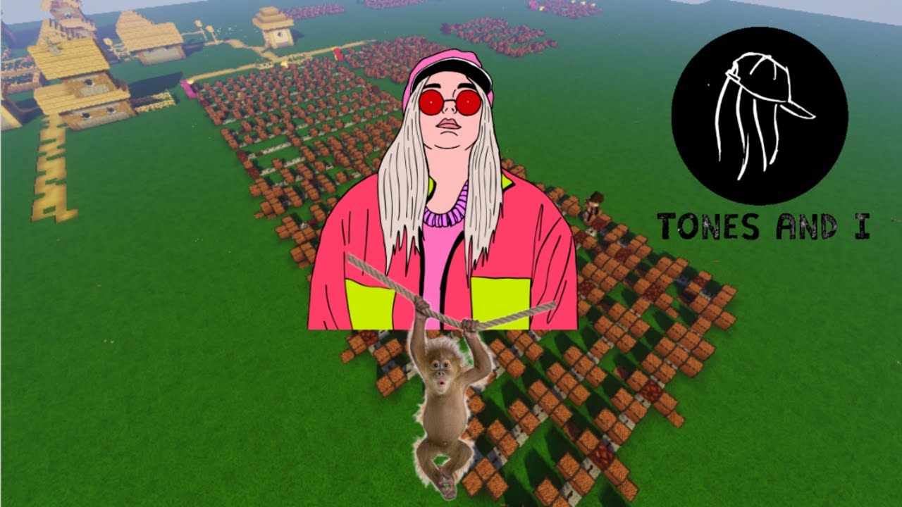 Time lapse build of "Dance Monkey" on Minecraft with Note Blocks